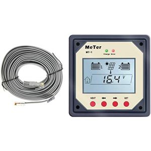 Afficheur LCD de compteur à distance MT-1 pour contrôleur de charge de panneau solaire à batterie Duo (Fuhuihe, neuf)