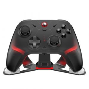GameSir Cyclone 2 Multiplatform Wireless Controller- TMR Electromagnetic Joysticks&Hall Effect Switch triggers,6-axis Gyro Gaming Controller for Switch/PC/iOS/Android/Steam (Shadow Black Bundle) (JOBBALON, neuf)