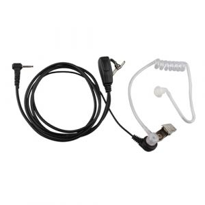 Jopto Talkie Walkie &Eacute;couteurs 1 Pin 2.5mm Casque Oreillette avec Micro PTT Compatible avec Motorola Talkabout H20 T82 T92 TKLR T6210 T80/T80 Extreme T9500XLR Radio avec Tube Acoustique &agrave; air cach&eacute; (Jopto, neuf)