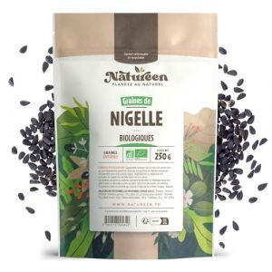 Graines de Nigelle Bio - 250 g - Nigella Sativa (123PLANTES, neuf)
