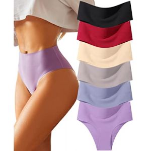 BeReady Culotte Gainante Femme Ventre Plat Invisible Culotte sans Couture Femme Taille Haute Slips sous-vêtements pour Femmes Lot de 6 S-XXL (BeReady Underwear, neuf)