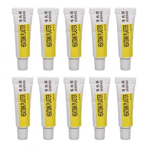 10 Pièces Colle Conductrice Thermique Chaque 5g 1.5MPA Plâtre de Dissipateur Thermique composé Thermique à Forte Adhérence pour Carte Graphique LED GPU (Topiky-U, neuf)
