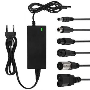 AVCXEC Chargeur Trotinette Electrique, Chargeur Hoverboard 42V 2A, Chargeur Universel avec 6 connecteurs, Chargeur de Scooter Electrique, Chargeur De Batterie 36V pour Trottinette Électrique (DongGuanShi FeiDa DianZi ShangWuYouXianGongSi, neuf)