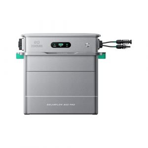 Zendure SolarFlow 800 Pro, Centrale Électrique de Balcon avec Entrée Solaire 2640W, Charge AC 1000W, Sortie 800W, Système de Gestion Énergétique IA, 1920Wh LFP Batterie, Capacité Extensible 11,52kWh (Zendure_Europe, neuf)