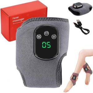 Rivare Massage Pieds, Masseur 3-En-1 Rivare Masseur Pied, 3 Modes 5 Niveaux De Chauffage, Stimulateur Circulatoire, Massage Pieds électrique Chauffant Réglable Rechargeable Et Tensions Et Fatigue (1) (Lemonart, neuf)