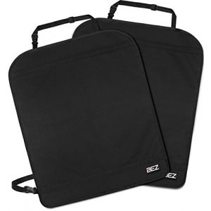 BEZ® Protecteur de Siège Arrière, Imperméable Kick Mat Anti Poussières de Enfants [Lot de 2], Matériau 600D de Haute Qualité, Noir (TheBlingZ., neuf)