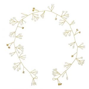 Healvian Mariée mariage cheveux vigne pinces à cheveux de bal vigne de cheveux de mariée hair charms hair toppers vigne de cheveux de mariage pour les mariées mariée cristal cheveux vigne (Le Sengyu, neuf)