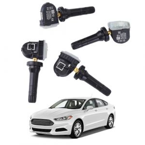 LICHENGTAI 2318530 Lot de 4 capteurs de pression des pneus TPMS compatibles avec Ford B-Max C-Max II Focus III RDKS Capteur de pression des pneus 2036832 1862980, 5054208001135 Système de surveillance (Okssud, neuf)