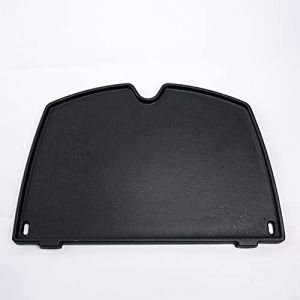 LOKHING 6558 Plaque de cuisson en fonte pour barbecue à gaz Weber Q100 & Q1000 Series Q120 & Q1200 Série Q 1400 Weber 32 x 21,84 cm (LOKHING, neuf)