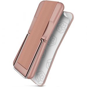 ONEFLOW ClipGrip Support autocollant pour t&eacute;l&eacute;phone portable avec support pour tous les t&eacute;l&eacute;phones Gigaset Or rose (hulle24 GmbH &ndash; Sp&eacute;cialiste accessoires, neuf)
