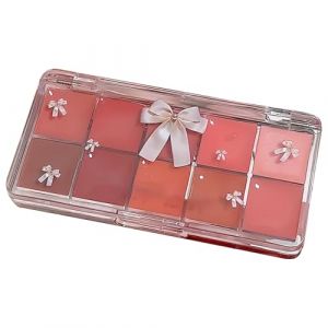 Long-Lasting Lip Gloss | 10 Colors Lip Gloss | Tinted Lips Gloss | Lip Gloss For Women | Women Lips Palette | Non-Sticky and Smudge proof For Daily Use, Events, Or Special Occasions (canans, neuf)