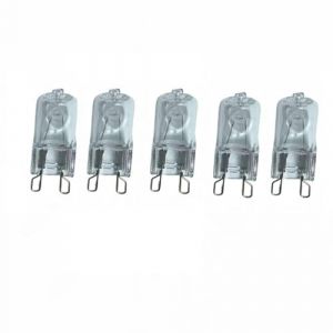 UGEFKMQ Pack De 5 Ampoule Lampe Halogène G9 20W 230V Lampes Halogènes G9 40W 230V Ampoules Halogènes Blanc Chaud,40W (lsss, neuf)