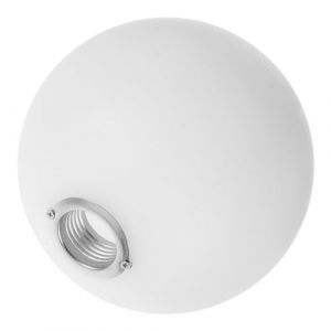 UKCOCO Abat-jour Globe En Verre Abat-jour De Plafonnier Abat-jour Sph&egrave;re En Verre Accessoire D'abat-jour Abat-jour En Verre Clair Petits Abat-jour G9 Sph&eacute;rique D&eacute;corer Blanche Acrylique (QSHUFANG, neuf)