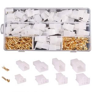 Rantecks ​​480PCS 2.8mm Automobile Connecteur Kit 2 3 4 6 Broches Fil Électrique Connecteurs Kit pour Moto Moto Voiture Bateaux Électrique Instruments (rantecks, neuf)