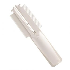 HEMOTON Peigne de Toilettage pour Animaux Peigne Pliant pour Chiens et Accessoire Ergonomique pour Élimination Poils et Démêlage pour Toilettage (Heather Healy, neuf)