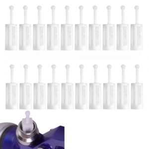 KEQAR 20 pièces Filtres Universels pour Pistolet à Peinture, Filtres à Gravité Jetables, Maille Fine en Nylon Durable, Taille Universelle, Compatibles avec la Plupart des Pistolets à Gravité HVLP (APENGPENG, neuf)