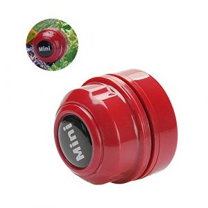 TOWEAR Mini brosse magnétique pour aquarium - Nettoyeur d'aquarium - Mini aimant portable durable - Nettoyage pour aquarium et élimination des algues (rouge) (Songway, neuf)