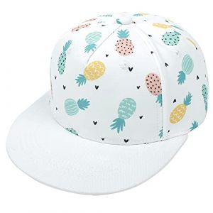 Ananas Blanc Casquette de Baseball B&eacute;b&eacute; Enfant Casquette de Soleil R&eacute;glable &Eacute;t&eacute; Ext&eacute;rieur Visi&egrave;re Chapeau de Sport pour 6-24 Mois Gar&ccedil;on Fille (malaxlx uk, neuf)