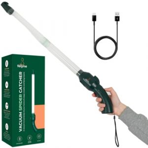 Aspirateur rechargeable attrape-insectes et araign&eacute;es, forte aspiration, longue port&eacute;e, pi&egrave;ge &agrave; insectes portable pour int&eacute;rieur et jardin, pour enfants et adultes par Felyne (Ledba Store, neuf)