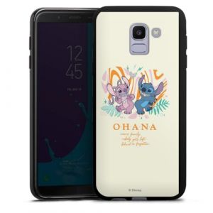 Coque en Silicone Compatible avec Samsung Galaxy J6 Duos 2018 &Eacute;tui Silicone Coque Souple Lilo & Stitch Produit sous Licence Officielle Disney (DeinDesign - GmbH, neuf)