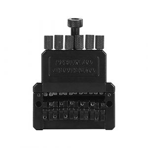 Chevalet de guitare électrique sans tête avec barre Whammy, écrou de verrouillage des cordes et accessoires pour mise à niveau 6 cordes (qintier, neuf)