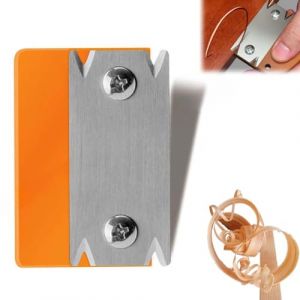 Juguta Coupe-Bordure pour le Bois, Portable Coupe-Bande de Chant Manuel, Lame de Coupe-Bordure pour le Travail du Bois, Antidérapant Raboteuse Manuelle pour Bois PVC ABS Placage de Chant (ROXYROX FASHION, neuf)