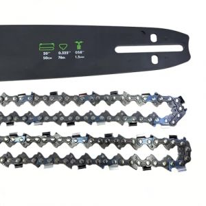 FORESTA Guide + 2 Cha&icirc;nes tron&ccedil;onneuse 76entraineurs 50cm de coupe 0,325&Prime; 0.058&Prime; convient pour Oregon 208SLGK095 + 21LPX076E, 208VXLGK095 + 21LPX076E, 208PXBK095 + 21LPX076E (CS Shop - Bricolage et Jardin, neuf)