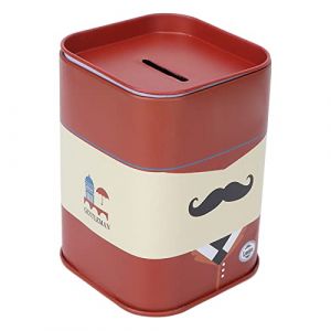 Sonew Conteneur de Lames pour le Stockage s&eacute;curis&eacute; des Lames, Conception Amovible, Grande capacit&eacute;, pour Usage Personnel dans les Salons de Coiffure (barbe Rouge) (suntask, neuf)