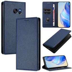 xinyunew Coque pour Samsung Galaxy S7, RFID Blocage Portefeuille Etui &agrave; Rabat, Housse en Cuir PU pour Samsung Galaxy S7, Bleu (xinyunew, neuf)