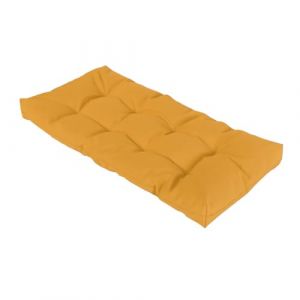 Coussin de Banc Extérieur 1 2 3 ou 4 places, 8cm Coussins de Balancelle Jardin Imperméable Antidérapant Mobilier d'extérieur Coussin d'assise Rectangulaire Pour Terrasse Fenêtre,Ginger yellow,140x40cm (duyonguk, neuf)