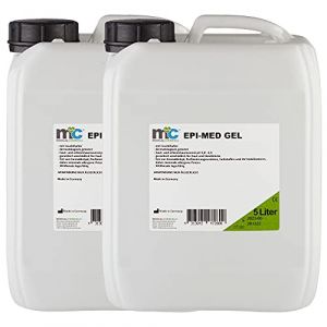 Gel epimed &agrave; lumi&egrave;re puls&eacute;e IPL Gel de contact, laser, &eacute;pilation, 2 x Bidon de 5 L (Medicalcorner24, neuf)
