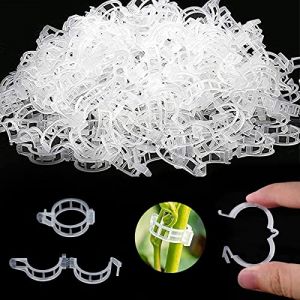YeahBoom 250 Pieces Clips Tomate pour Plantes,Plant Support Clips de Jardin,Tomates Clips de Support de Plantes ​Clip,Clips de Support de Plantes pour légumes, tomates, et Plants de vignes (Nadia.Nie, neuf)