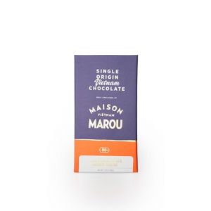 MAROU – Tablette chocolat noir 65% Noix de cajou Praliné | Commerce Direct Et Transparent | Sans additifs, Sans soja | Origine Vietnam (Lot de 1) (MAROU FRANCE, neuf)