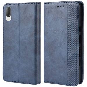 HualuBro Coque Sony Xperia L3, Etui Housse &agrave; Rabat en Retro PU Cuir Flip Leather Case Cover Antichoc Portefeuille Protection Stand Coque pour Sony Xperia L3 2019 (Bleu) (HualuBro EU, neuf)