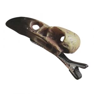 Homoyoyo Accessoire Cheveux Cr&acirc;ne Oiseau Halloween Pince D&eacute;corative Originale &Eacute;pingle pour D&eacute;guisement et F&ecirc;tes Clip Unique pour Styles Vari&eacute;s (HuanYH, neuf)
