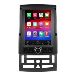 Autoradio Android 14 9,7" &Eacute;cran Vertical pour Peugeot 407 2004 2005 2006 2007 2008 2009 2010 2011 Compatible Carplay / Android Auto Commande au Volant WiFi 4G AM/FM 4 Core 2 (i-Stereo EU, neuf)