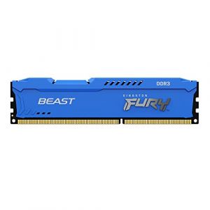 Kingston FURY Beast Bleu 4GB 1866MHz DDR3 CL10 Mémoire Kit pour PC Module Simple KF318C10B/4 (SELECT ELITE, neuf)