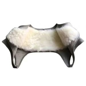 Hiver &Eacute;pauli&egrave;re Soutien D'&eacute;paule Thermique,Ch&acirc;le D'&eacute;paule,Femme Homme &Eacute;pauli&egrave;re Chaude, Double Support D'&eacute;paule Prot&egrave;ge-&Eacute;paule Doux,Chauffe-&Eacute;paules d'hiver pour Maison Bureau XXXL(80-90kg) (Good Mood Start, neuf)