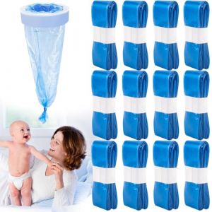 HGRGHH 12 Recharges pour Poubelle à Couches, Cassettes de Recharge pour Seau à Couches en Film de Recharge 4,5 M Épaissi à 4 Couches pour Litter Locker & Tommee Tippee & Seau à Couches Octogonal (RAIN ELEPHANT LIMITED, neuf)