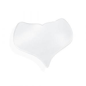 1 Pi&egrave;ce Coussinets de Poitrine en Silicone, Patchs de Rides D&eacute;collet&eacute; en Forme de Coeur R&eacute;utilisables, Patchs de Rides D&eacute;collet&eacute;, Coussinets Anti-rides pour Poitrine, Pour Femme et Fille (CAI LONGCANG DE DIAN, neuf)