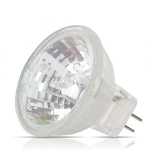 OakGlow Ampoule halog&egrave;ne MR11 6V/12V 5W-50W culot GU4-2700K Blanc chaud pour &eacute;clairage sur rail/paysage/fibre optique 6V-5W (GYLC, neuf)