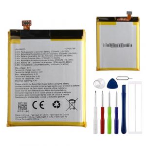 E-yiiviil Batterie de rechange LPN385375 3,85 V 3750 mAh compatible avec CROSSCALL LPN385375 CORE X4 Batterie de t&eacute;l&eacute;phone portable avec outils (DeRui2019, neuf)
