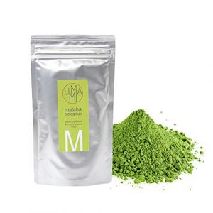 Umami Paris - Poudre de th&eacute; vert Matcha 100% Bio Japonais 100g - Uji, Japon - Qualit&eacute; sup&eacute;rieure pour p&acirc;tisserie - 100% Organic Japanese matcha 100g - Sup&eacute;rior quality for pastry (Umami Matcha Caf&eacute;, neuf)