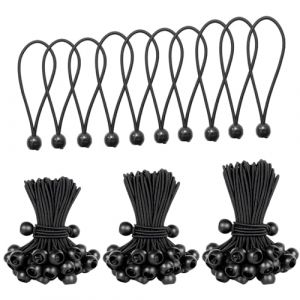 30 PCS Tendeur Elastique, Tendeur Bache, Sandow Elastique, 10/15/20 Cm (10 Pi&egrave;ces par Taille) pour Fixer B&acirc;ches, Tentes De Camping, Auvents, Abris, &eacute;quipements Et Utilisation Polyvalente (WanBoRanWan, neuf)
