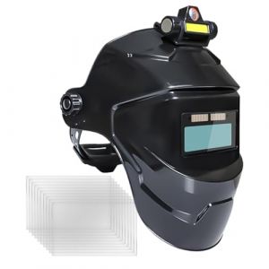 Casque De Soudage Assombri Automatique - Hotte De Soudage À Énergie Solaire | Écran De Casque De Protection À Soudure Respirante | Soudeur De Protection De Soudure À Énergie Solaire Automatique Pour L (babiesian, neuf)