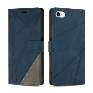 SONWO Coque pour iPhone SE 2022 / iPhone SE 2020, Protection Housse Etui en Cuir PU Portefeuille avec Emplacements Cartes et Fonction Support pour iPhone 8 / iPhone 7 / iPhone 6, Bleu (SONWO EU STORE, neuf)