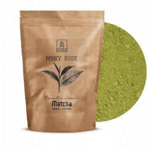Mary Rose Matcha 500g - Th&eacute; vert en poudre, Th&eacute; vert matcha de Chine, Sans additifs, Source de th&eacute;ine, Stimulation naturelle (MateMundo, neuf)