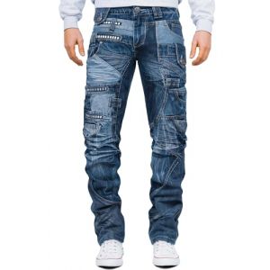 KOSMO LUPO Herren Jeans KM001 W34/L34 (bans24, neuf)