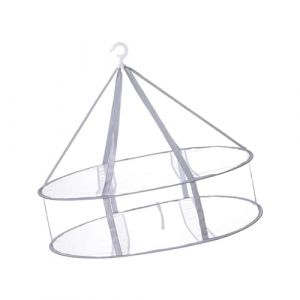 Milageto &Eacute;tendoir &agrave; Pull Pliable, &eacute;tendoir &agrave; Linge, &agrave; Plat, Filet de s&eacute;chage, Filet en Maille Pliable pour Jouets, Maillot de Bain, Serviettes, Chaussettes, 2 Couches (Milageto-EU, neuf)