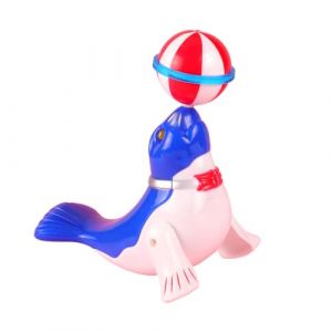 Kisangel Jouet Otarie Forme De Lion De Mer Dessin Anim&eacute; Amusant avec Balle pour Gar&ccedil;on Fille Jouet Marin &Eacute;ducatif (Banquetan, neuf)